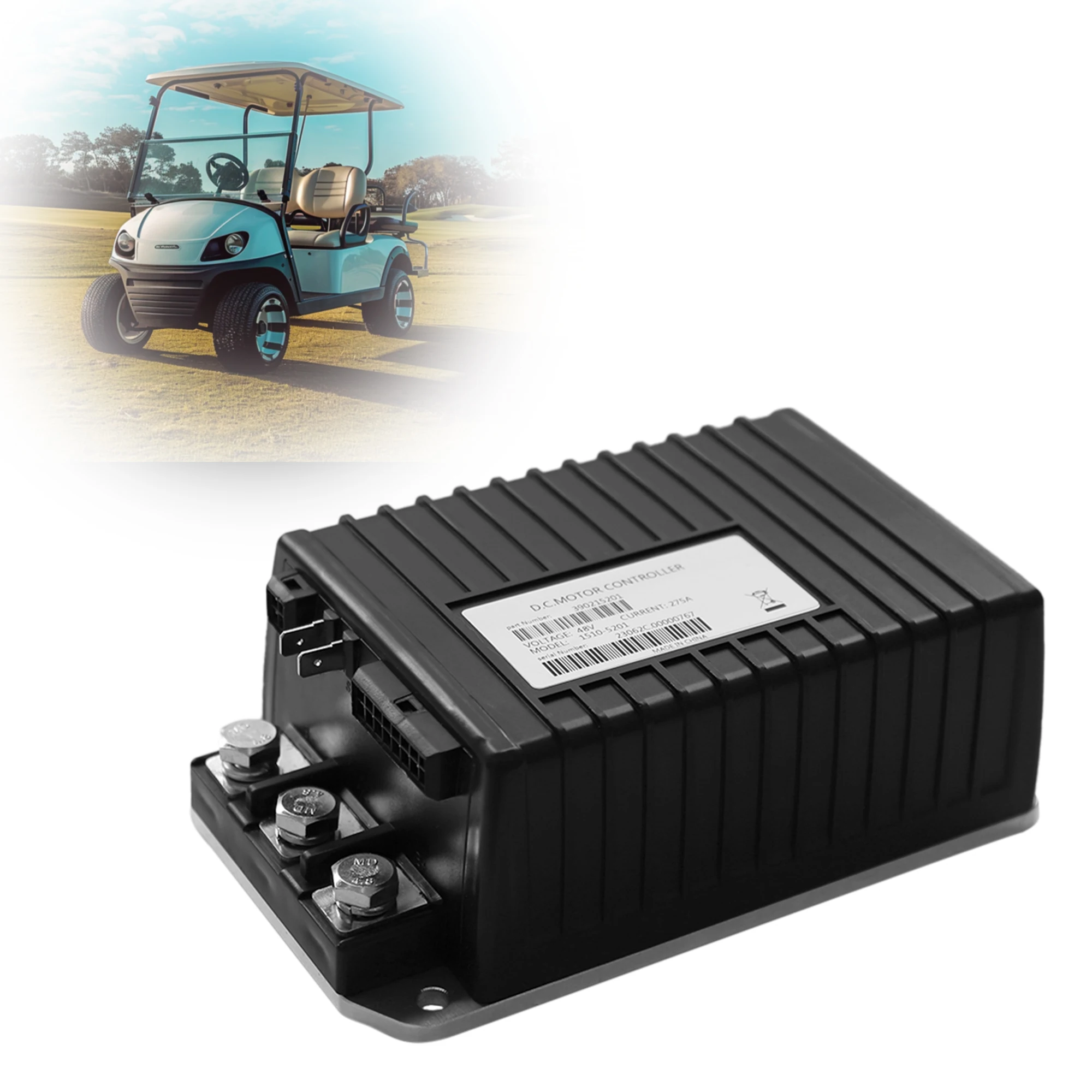 

1510-5201 48V 250A DC Motor Controller fit Curtis Club Car DS Precedent Golf Cart 2000-2009