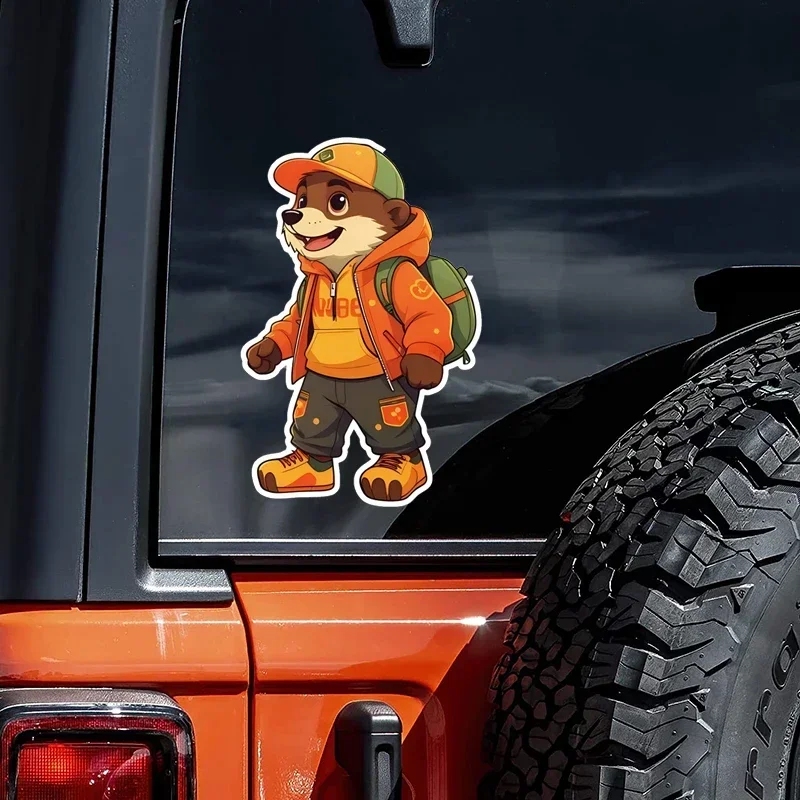 

Виниловые наклейки с медведем, водостойкая виниловая наклейка для автомобилей, ноутбуков, стен, окон, наклейка на бампер, внешние аксессуары