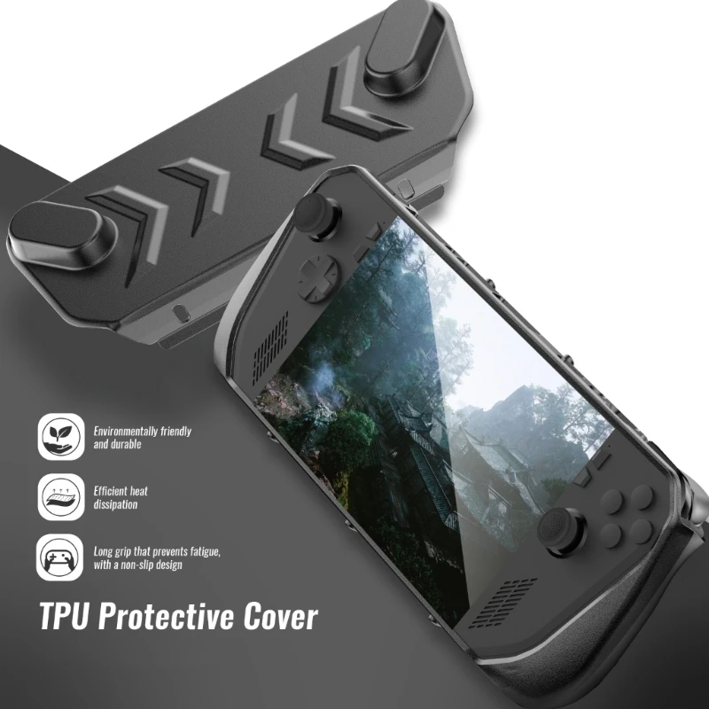 Funda consola con película, tapas Joystick, funda protectora para consola