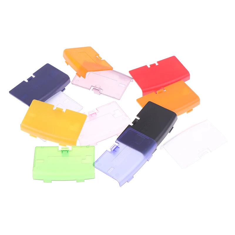 1Pc Plastic Game Battery Cover For GBA Battery Case Door Replacement Back Door Case Repair