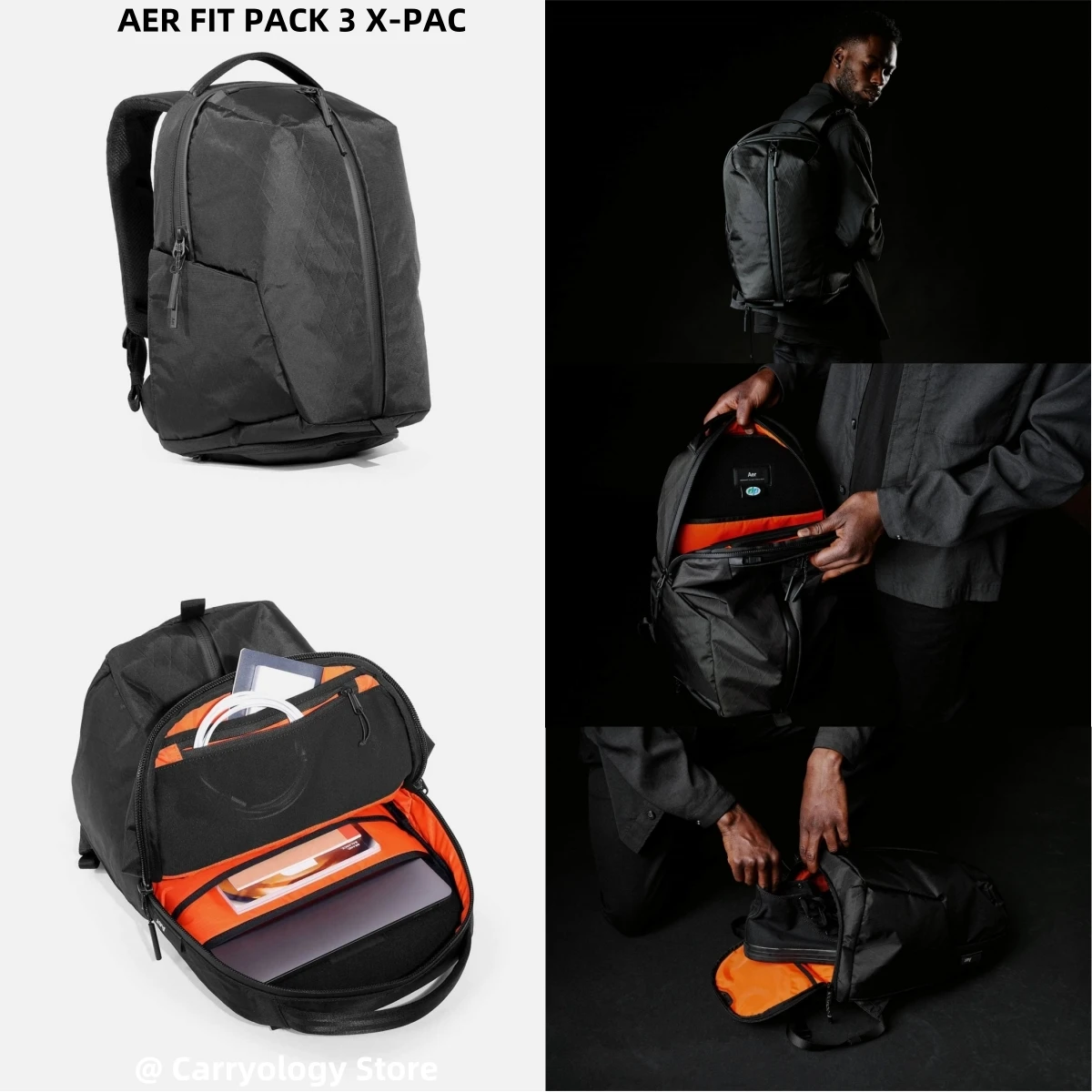 

Fit Pack 3 XPAC X-PAC Compact commuter Travel Gym Work EDC Backpack/Bag/Rucksack/Knapsack | Lifetime Warranty| BNWT