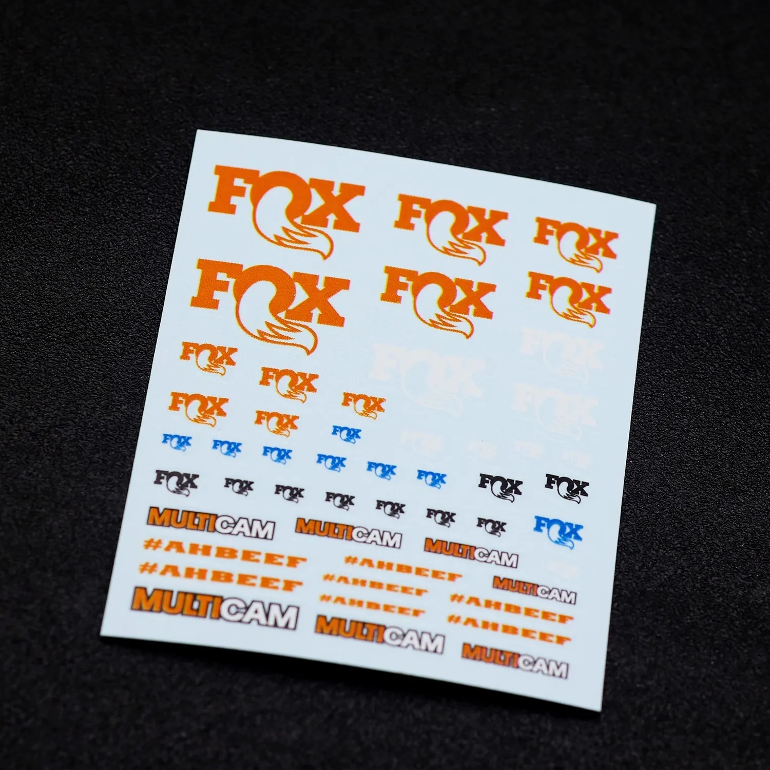 Modelo de carro 1:24 18 Rover Camel Cup Decalque de água Papel Fox Decoração Adesivo