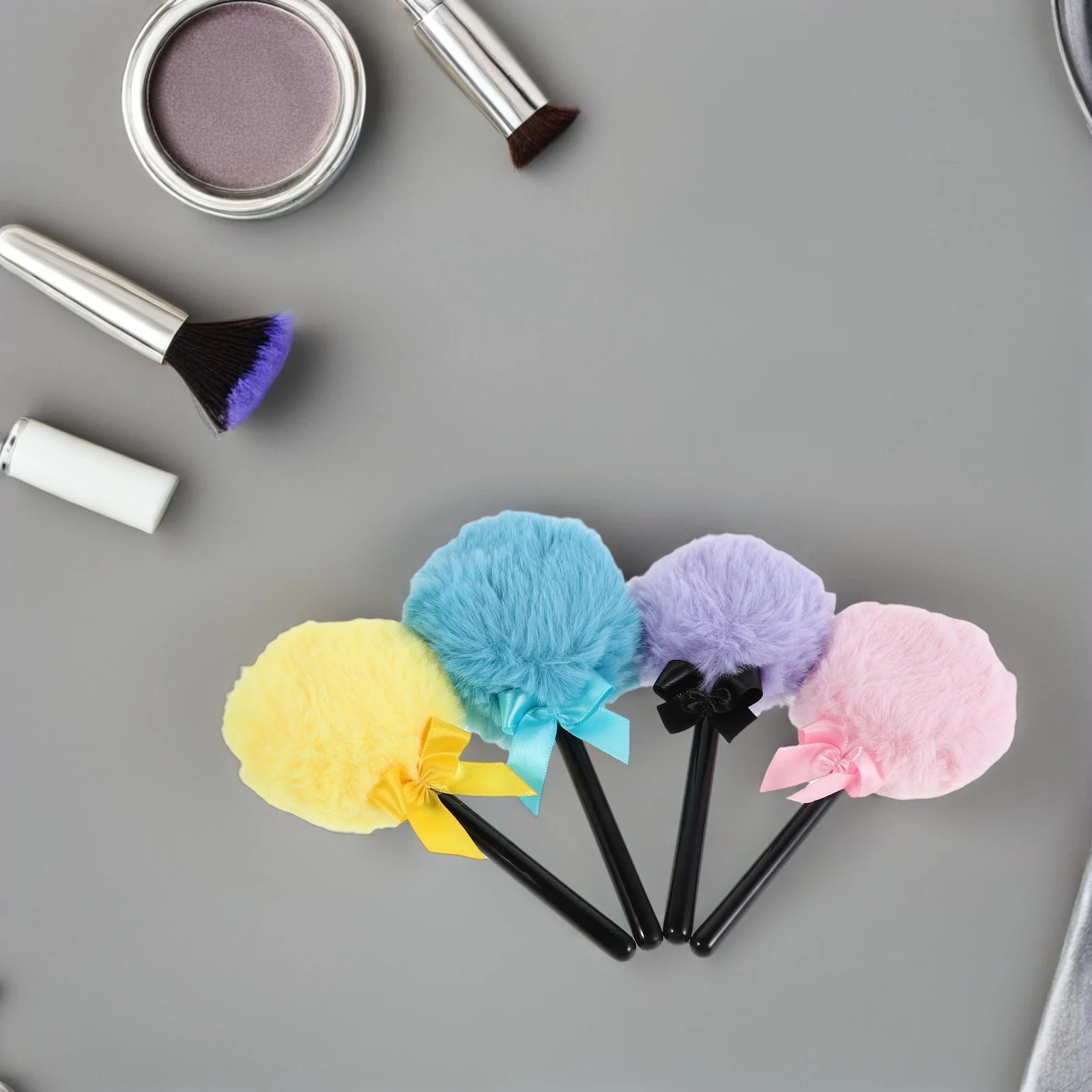 

4pcs Beauty Egg Makeup Applicator Powder Puff Sponge Face Pad Foundation Applicator Tool for Loose Powder