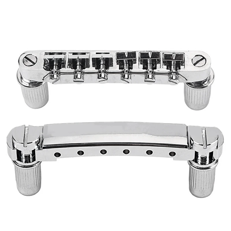 String Saddle Tune-O-Matic Bridge And Tailpiece With Studs For GB LP Style Electric Guitar Parts Accessories