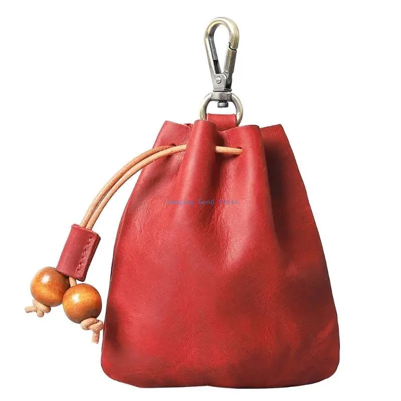 

N58B Drawstring Belt Pouches Clip On Small Purse Costume Accessories