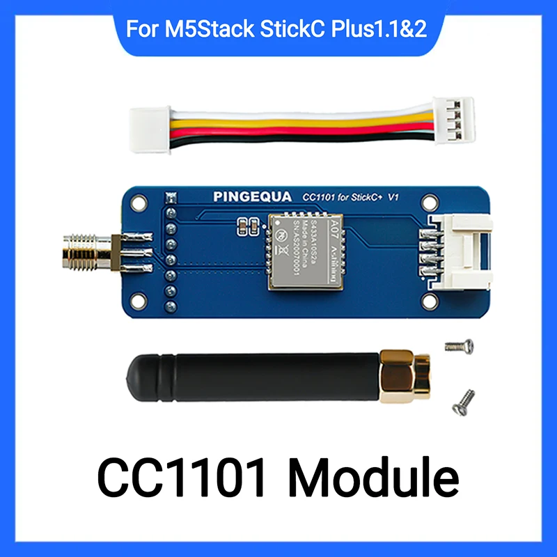 

M5Stack M5StickC PLUS2 ESP32 IoT Module with CC1101 NRF24 Support