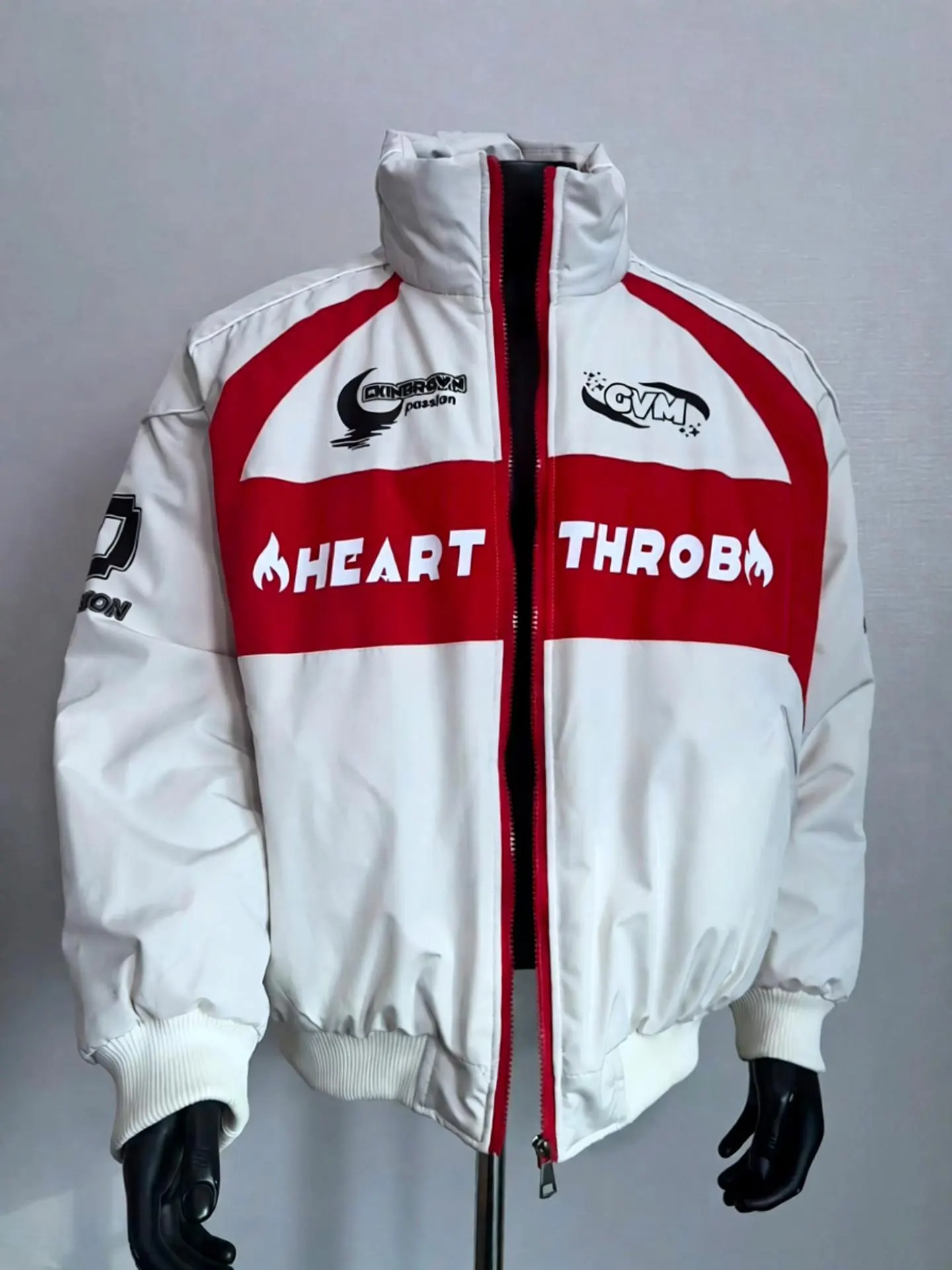 

Американская утепленная хлопковая куртка в винтажном стиле с воротником-стойкой, мужская зимняя теплая куртка для мотогонок, верхняя одежда