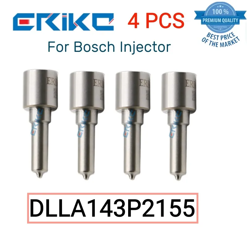 

4 шт. DLLA143P2155 Автоматическая форсунка DLLA 143 P 2155 Сопло из нержавеющей стали DLLA 143P2155 DLLA 143 P2155 для инжектора