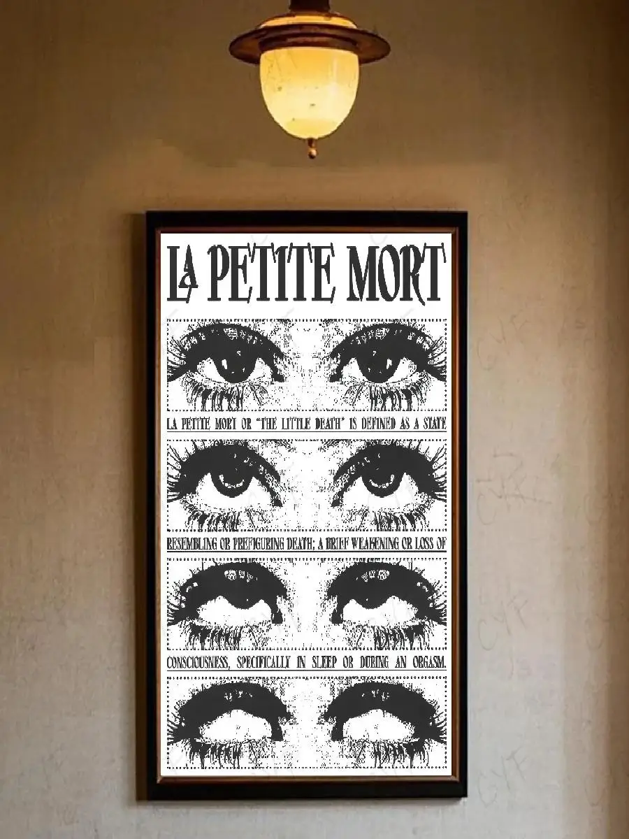 Retro Medieval Abstract Literary Poster for Bedroom Living Room Bar Hallway Adhesive Waterproof Wall Art Print Aesthetic Home De