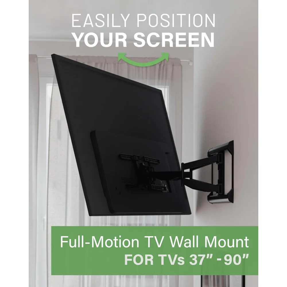 

Full Motion TV Wall Mount for TVs up