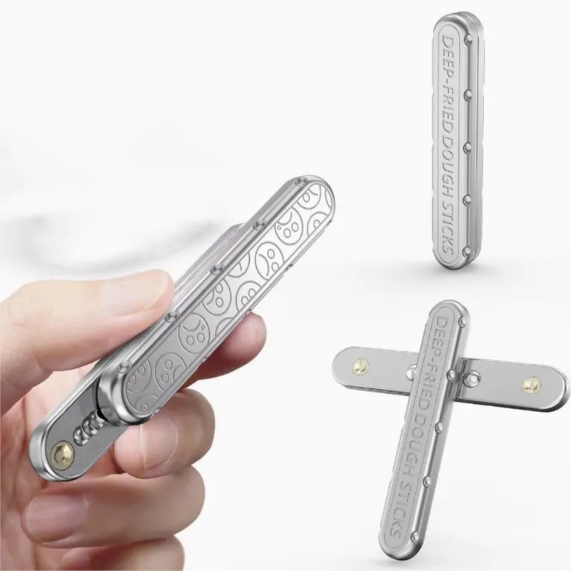 EDC Sliders Fidget Toys Stress Relief For Adults Metal Push Pull Rotation ADHD Casual Fidget Toy Antistress Relaxing Cool Fidget