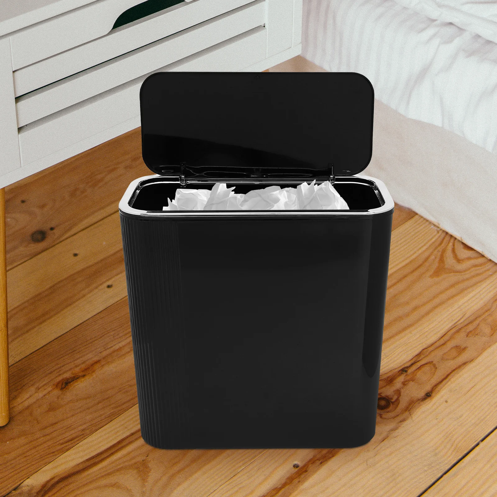 

Мусорное ведро для ванной комнаты с крышкой, зеркальное мусорное ведро, бытовые мусорные баки, мусорное ведро