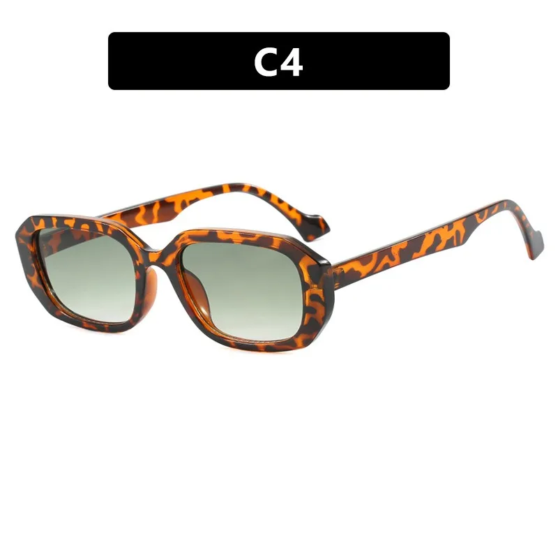 الكلاسيكية الملونة مربع النظارات الشمسية النساء الرجال الرجعية الفاخرة العلامة التجارية النظارات الشمسية الأعمال تخفيف الذكور الإناث نظارات واقية UV400