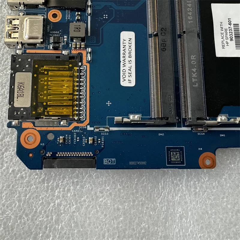 Imagem -04 - Placa-mãe para hp Pavilion X360 13-u 903237001 152561 com I57200u Ddr4 100 Testado