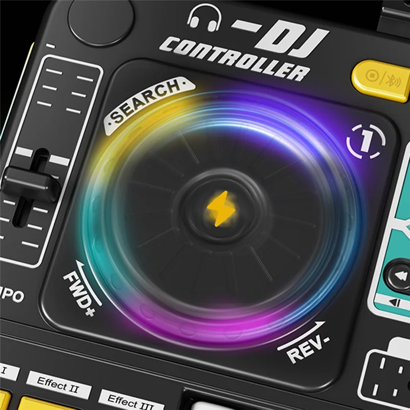 الأطفال محاكاة متعددة الوظائف DJ خلاط تحكم الإلكترونية الجهاز الموسيقى لعبة الترفيه