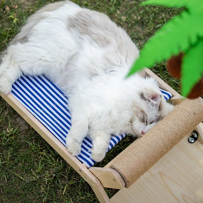 Coconut Tree Island Cat Climbing Frame Large cat frame Cat Litter Cats Tree One with Jumping Platform cats With Scratching Post