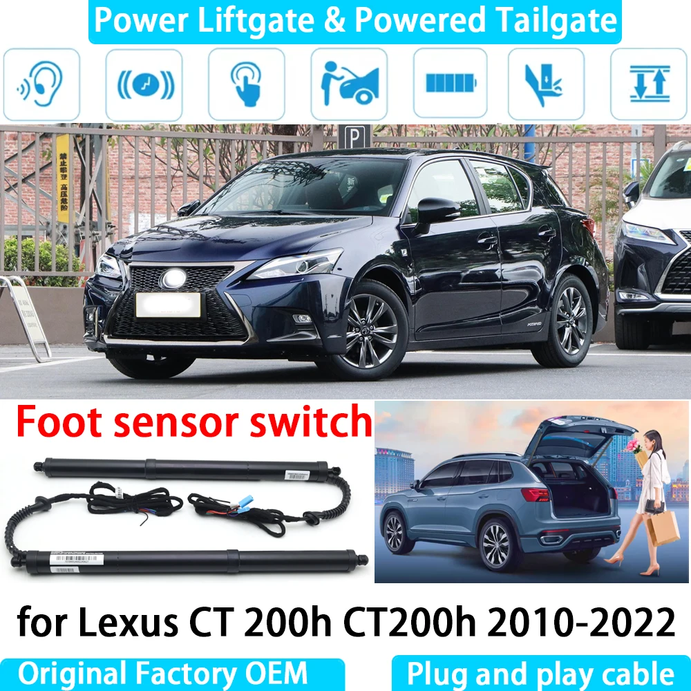 

for Lexus CT 200h CT200h 2010-2022 Automatic Electric Power Liftgate Powered Tailgate Strut Tail Gate Lift System