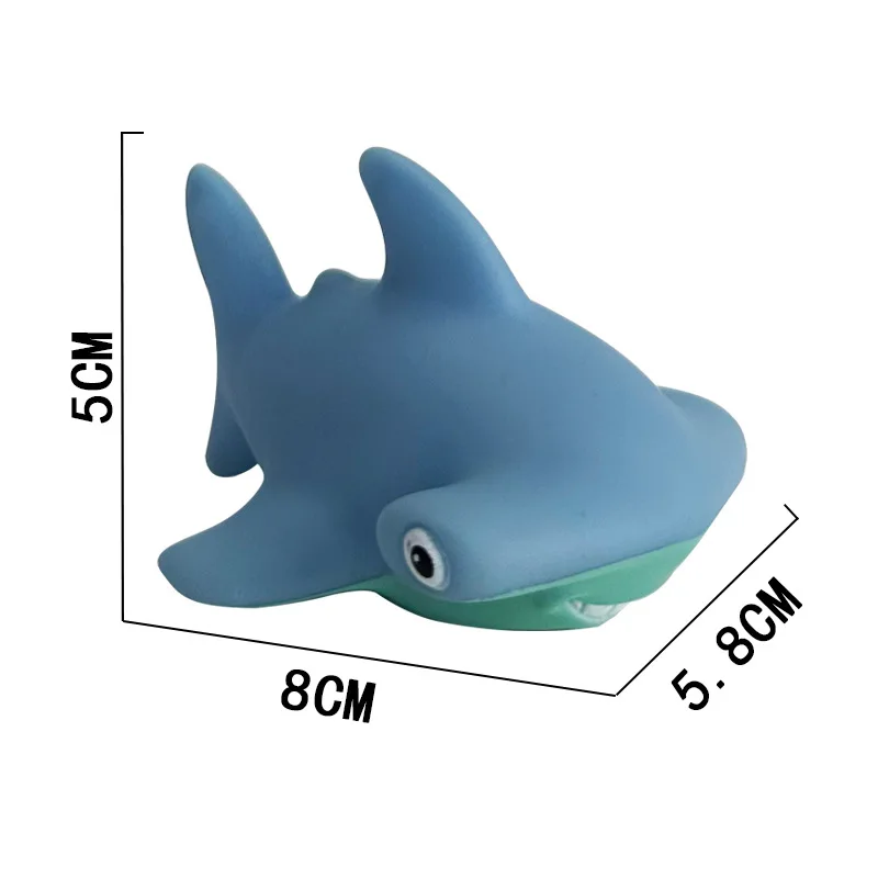 Juguetes de baño para bebé, tiburón, baño para niños, juguete de animales marinos, juego de agua para bebé, juguete de baño de natación m