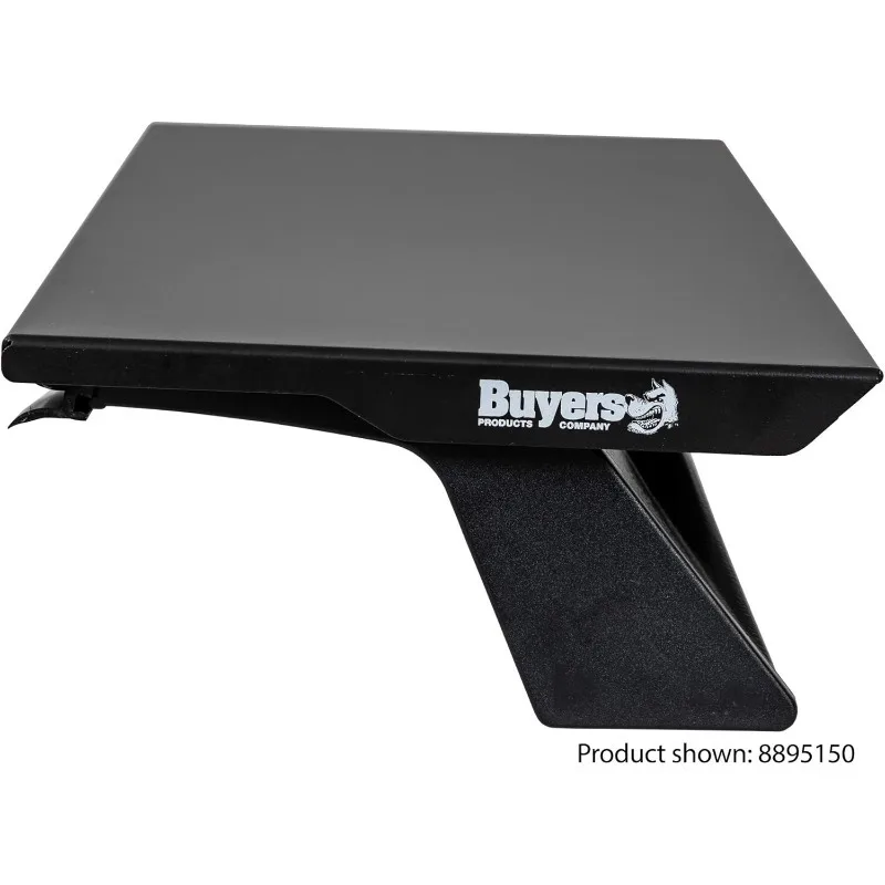 منتجات المشترين 8895152 حامل كابينة خفيف بدون مثقاب لسيارة Ford F-150 (2015+)، F250-550 (2017+)، ألومنيوم أسود، مثالي للميني