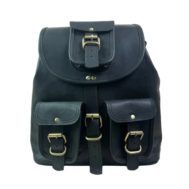 

Leather Backpack Sports Hiking Backpack Backpack Casual Shoulder Bag