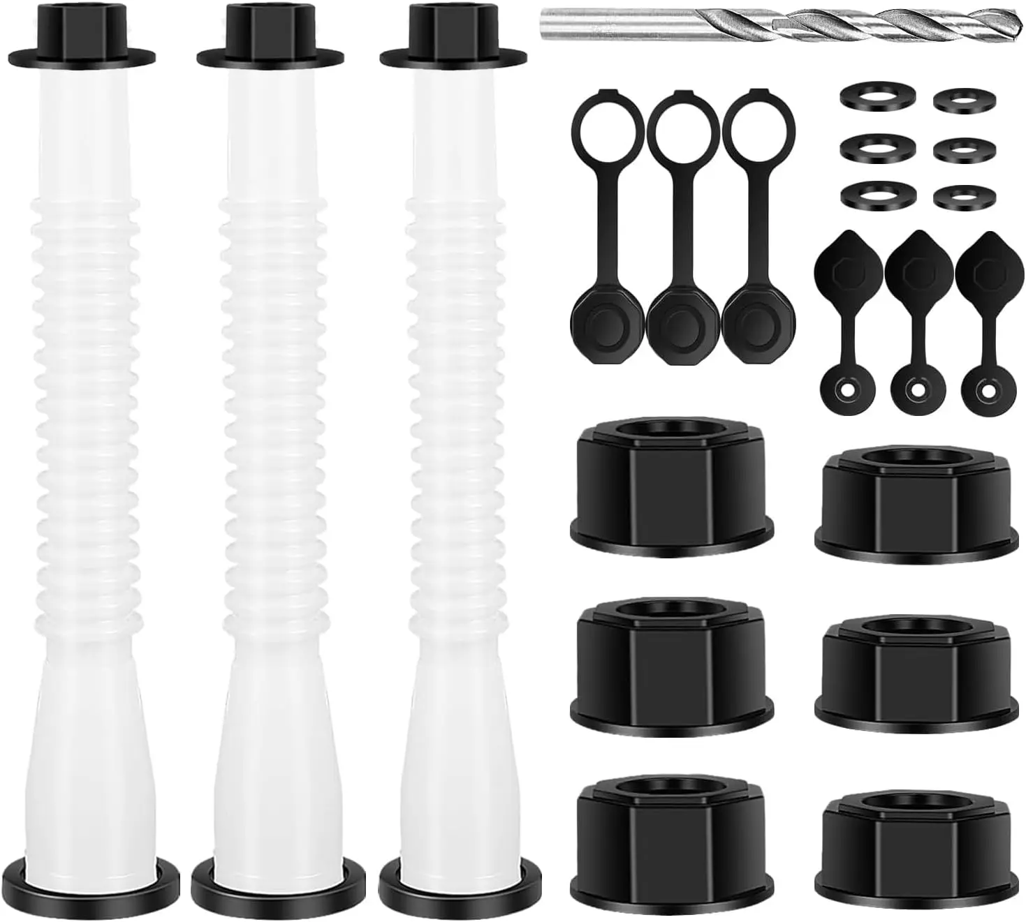 3 Set Gas Can Nozzl…