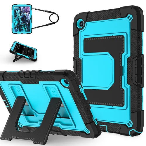 Funda para Samsung Galaxy Tab A11 Plus 11 A9 plus 11 ""Funda a prueba de golpes segura PC silicona híbrido soporte Tablet Funda Galaxy Tab A11 8,7