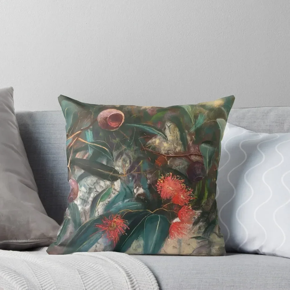 

Flowering Gum' Throw Pillow Pillows Aesthetic Pillowcases For Pillows Pillowcases Cushion Covers Sofa pillow