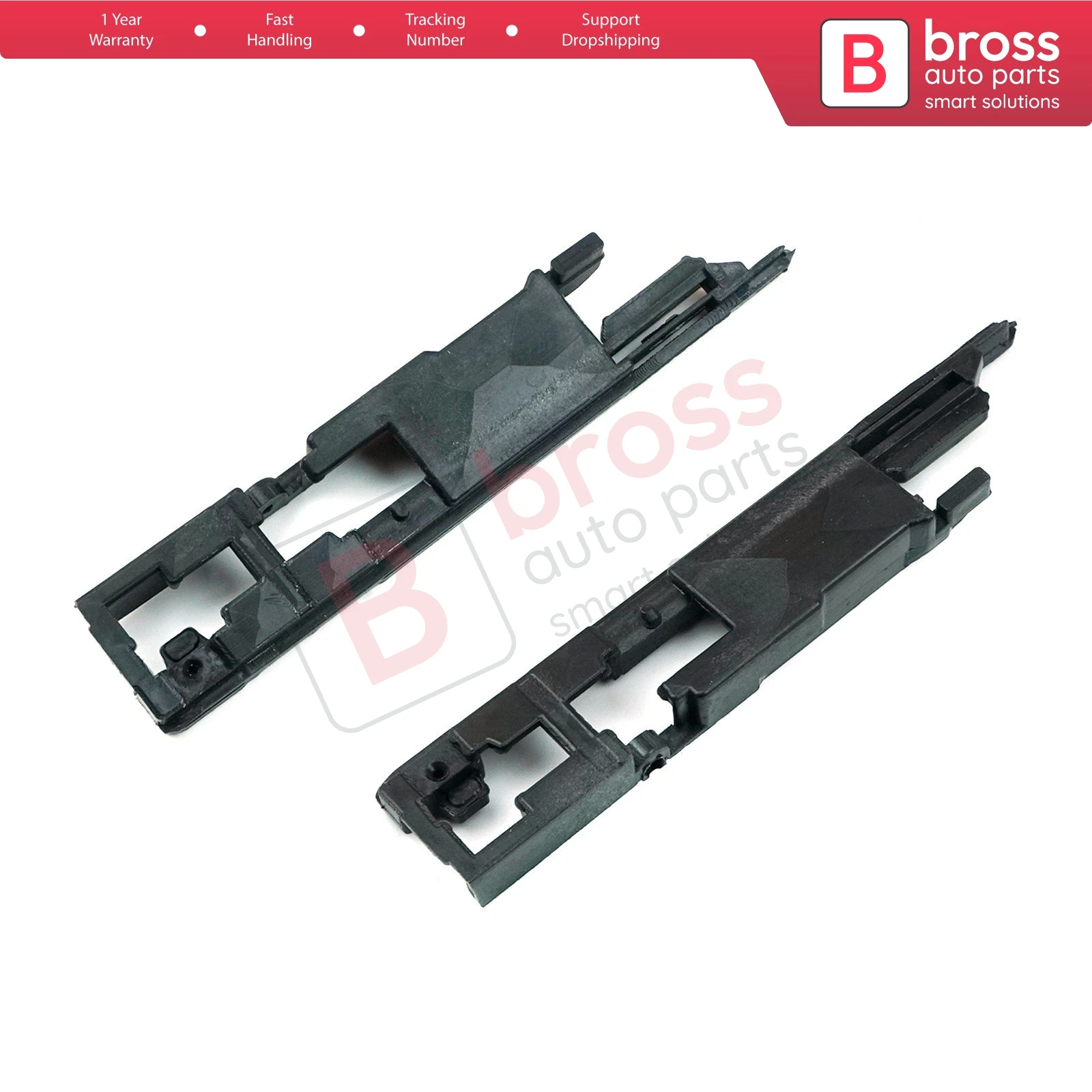 Bross Auto Parts BSR544 Sunroof Sunshade Runner Repair Parts 54107199478 for BMW X5 X3 E61 Fast Shipment Ship From Turkey