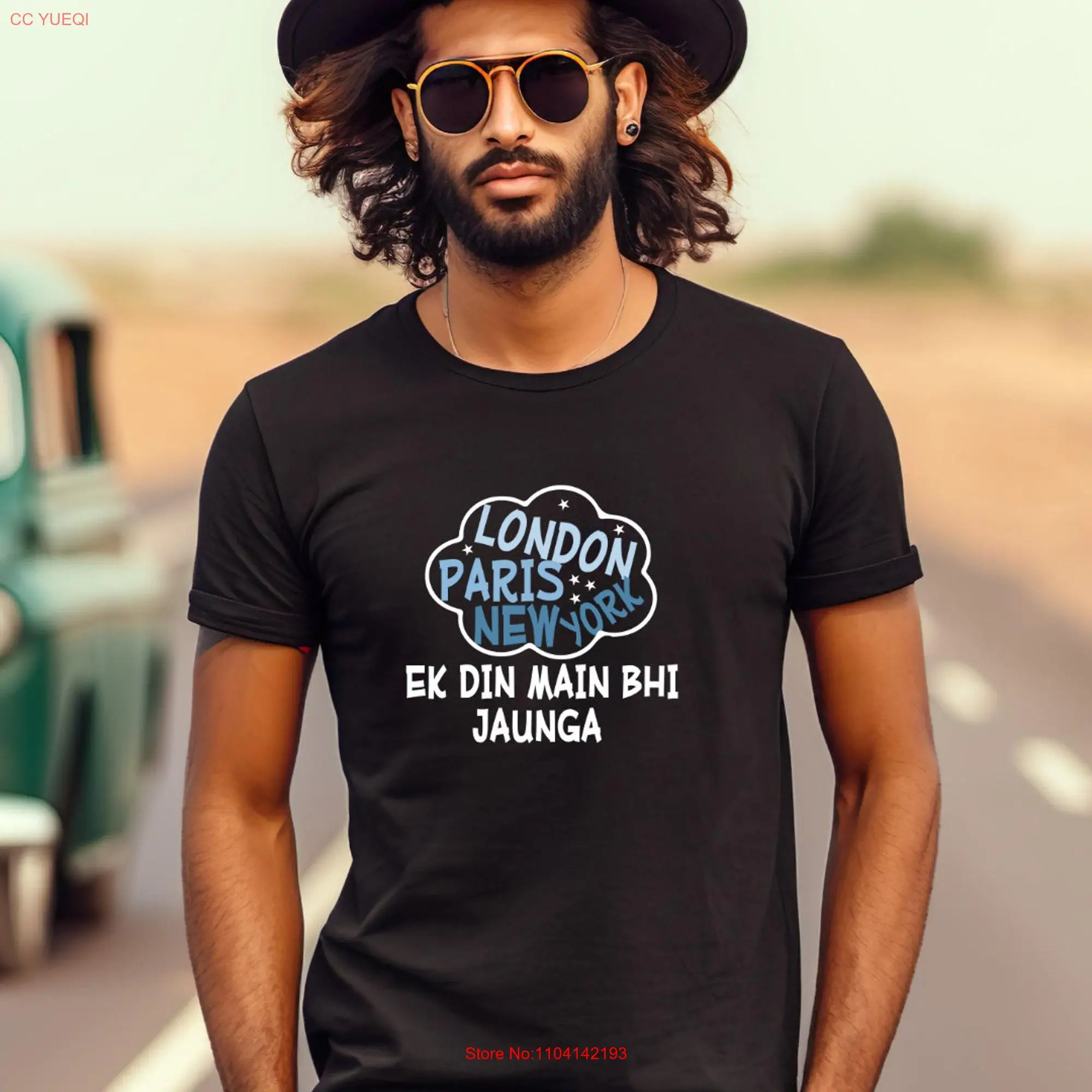 Desi Bollywood T Shirt Punjabi Dialogue Inspired South Asian for Him or Her long or short sleeves