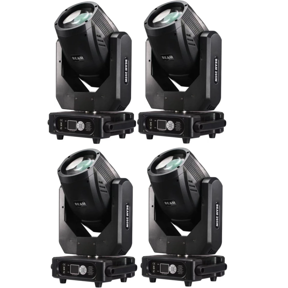 295W 14R Sharpy Beam con Flycase Stage Dj Spot Moving Head Beam Light DMX 512 Beam 12R Spot Wash luci a testa mobile