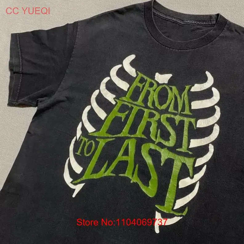 Vtg From First to Last Band Cotton All Size Unisex Black Shirt