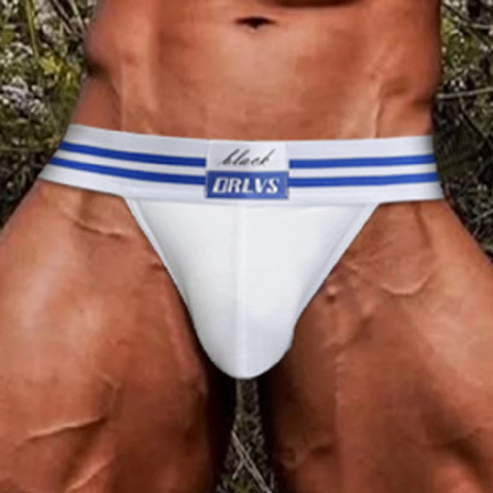 Мужские стринги, сексуальные трусы с низкой талией и открытой попкой, нижнее белье для геев, удобные горячие стринги, мужские треугольные трусики