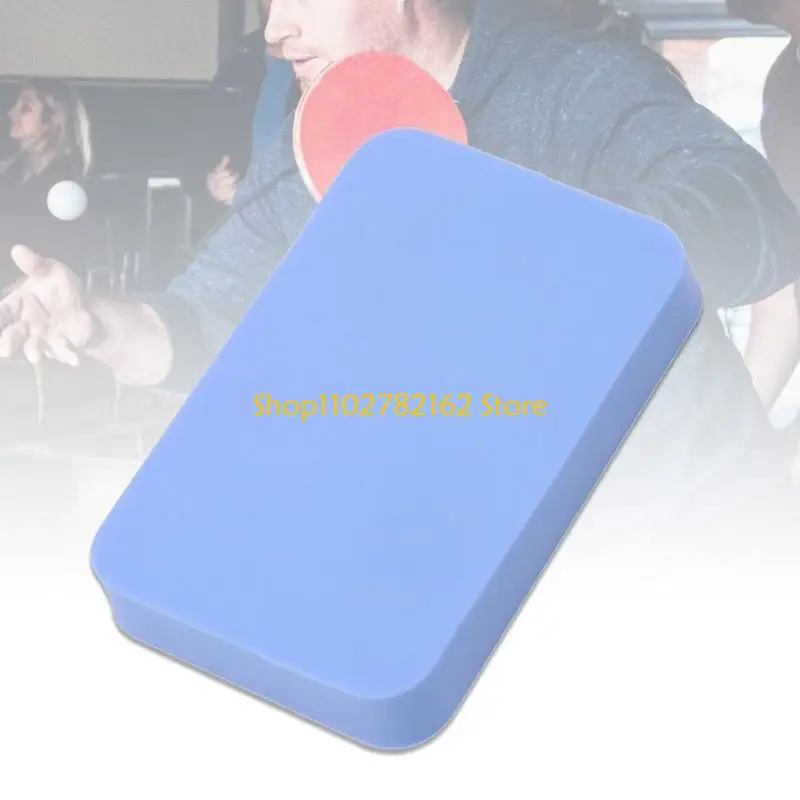 547B 2Pcs/pack Portable Table Tennis Cleaning Sponge Easy To Use Pingpong Rackets Rubber Cleaner Tennis Rackets Care Tool