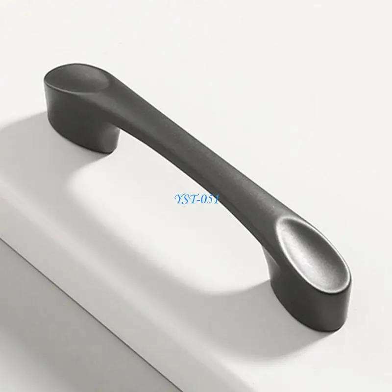 

E15A 2Pcs Simple Furniture Decorative Handle Aluminum Alloy Cabinet Knob Wardrobe Pulls Drawer Knob Furniture Hardware