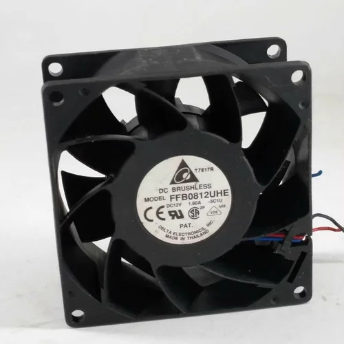 Imagen 2 del producto Ventilador de CPU para DELTA FFB0812UHE, 12V, 1,8 a, 8CM, alto volumen de aire, ventilador de refrigeración 8038, 80x80x38MM, nuevo