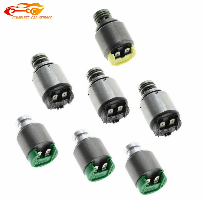 

7PCS Transmission Solenoid Valve ZF 5HP19 7SPEED Suit For VW Audi A4 A6 A8 S4 Passat