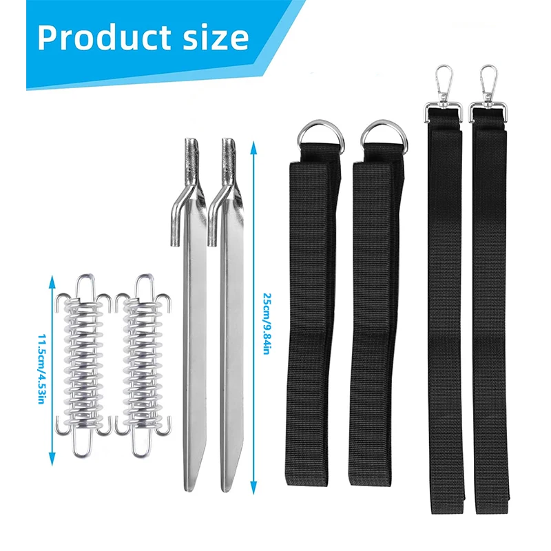 Camping Tent Windproof Fixing Caravan Outdoor Camping Canopy Tarps Fixture Campervan Motorhome Camping Accessories