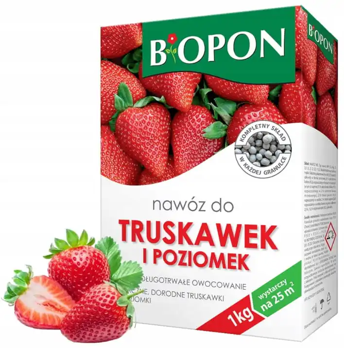 Meststof voor aardbeien en wilde aardbeien 1kg intensieve groei en overvloedige opbrengsten
