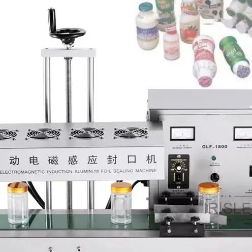 

2020 Прямая продажа с фабрики, автоматическая машина для запечатывания алюминиевой фольги с электромагнитной индукцией, 1800 Вт