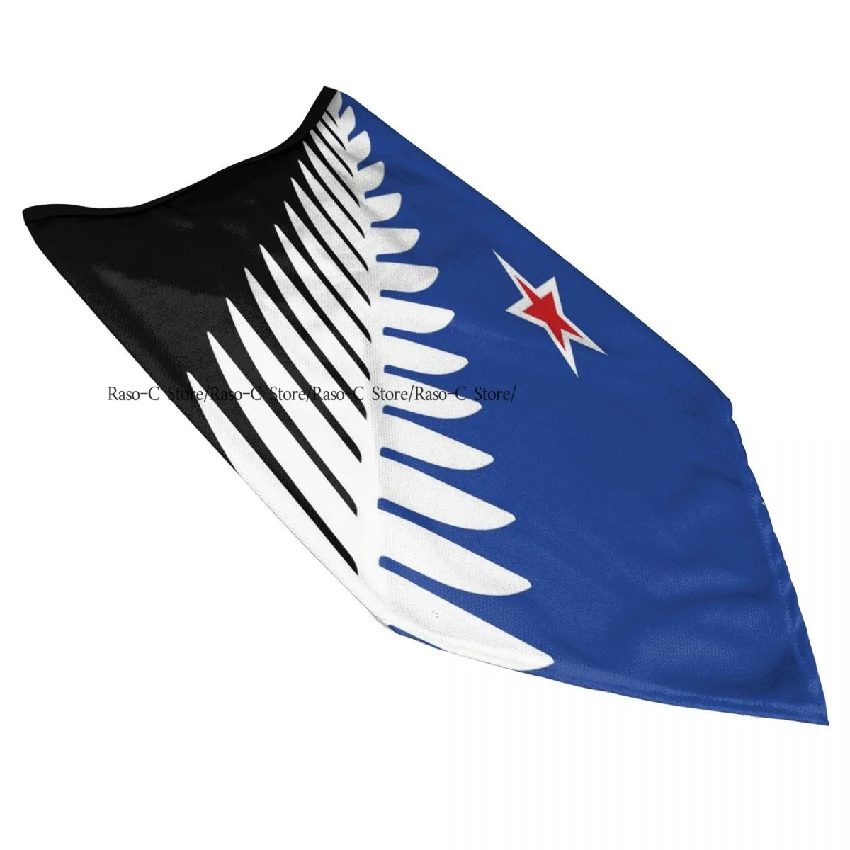 Summer Neck Gaiter Scarf Windproof Cycling Bandana New Zealand Flag Print Sport Camping Half Face Mask