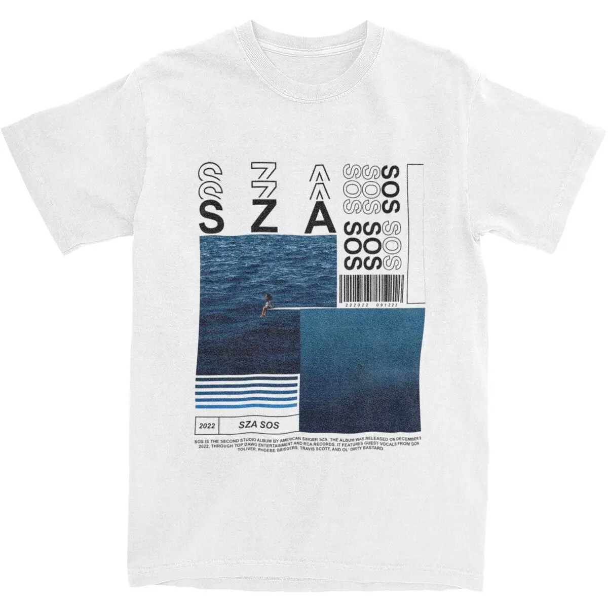 

Summer SZA SOS Tour Shirt Accessories for Men Women Cotton Casual Tee Shirt Short Sleeve Clothes