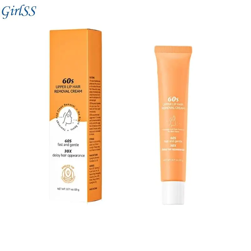 

Gentle Hair Removal Cream For Sensitive Skin With Moisturizing Formula Fast Acting Facials Hair Remover T4MB
