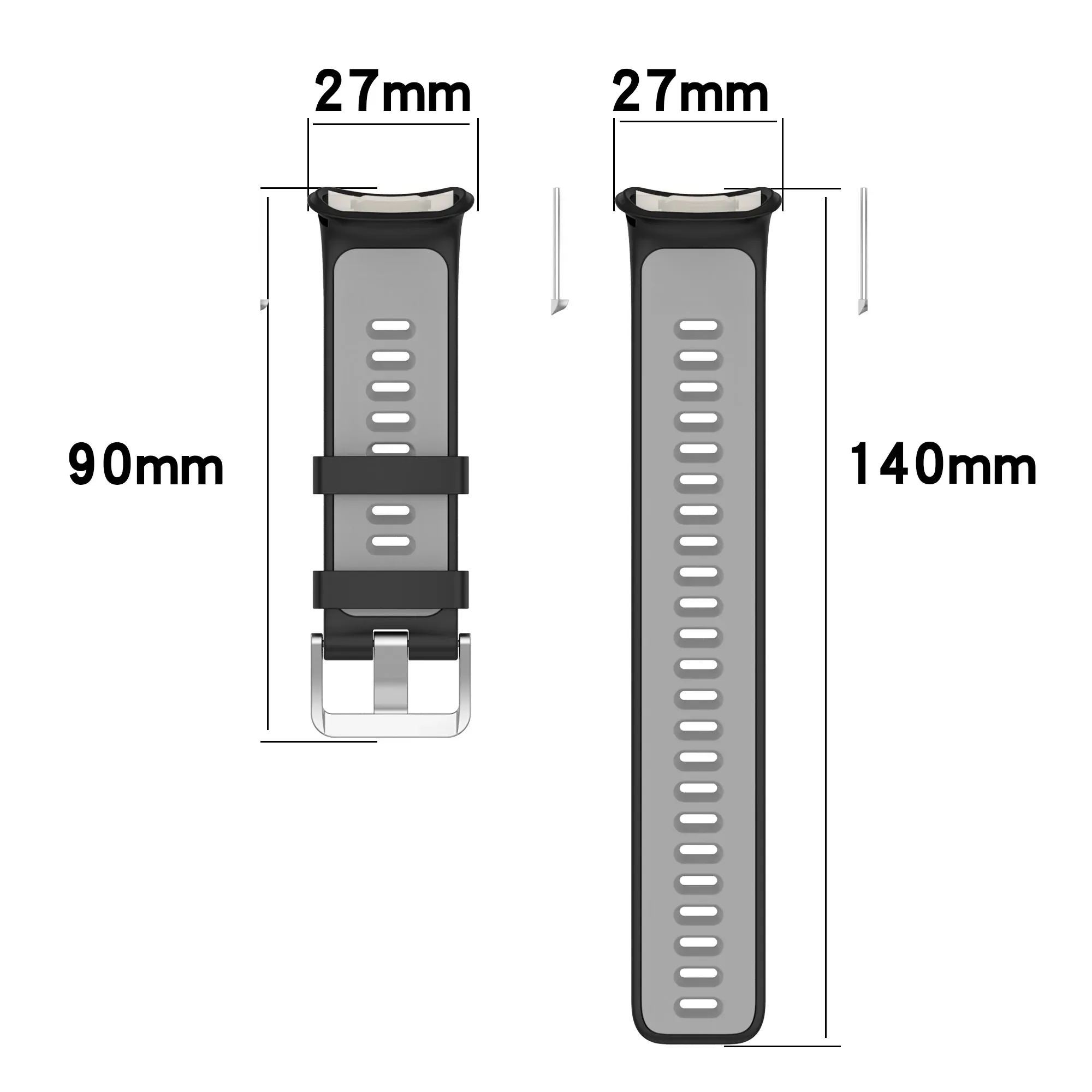 Smart Watch Band For Polar Vantage V 2 Sport Silicone Watch Strap wristband For Polar Vantage V 2 Replace Watchbands Bracelet