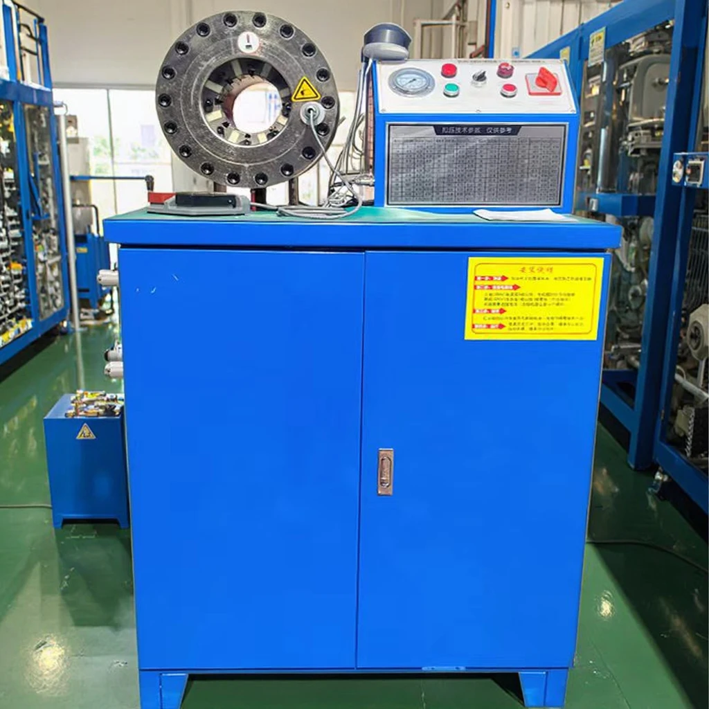 

Hot Selling Working Range 6~51MM Hydraulic Hose Crimping Machine Auto Repairers Use Automotive Hose Crimping Tools