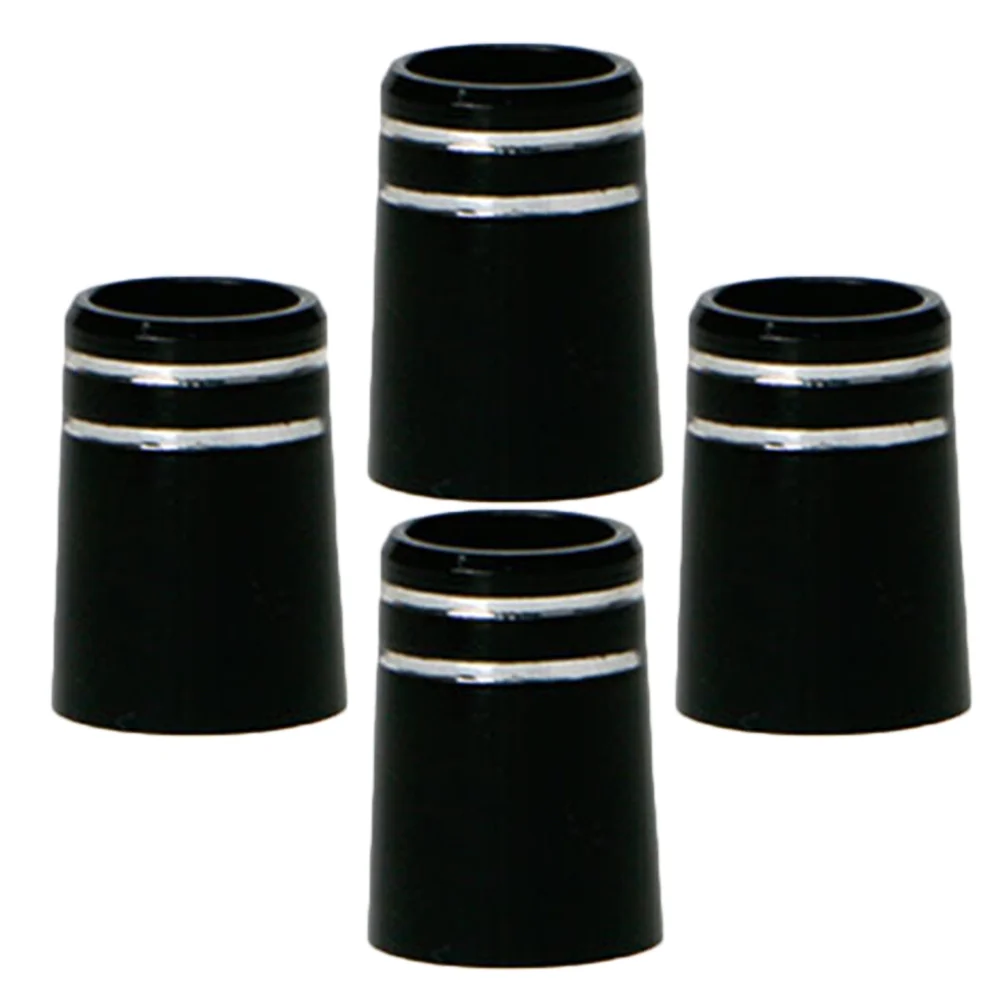 4Pcs Premium Golf Ferrules High Durability Rubber Ferrules for Clubs Complete Protection Smooth Setup Golf Training