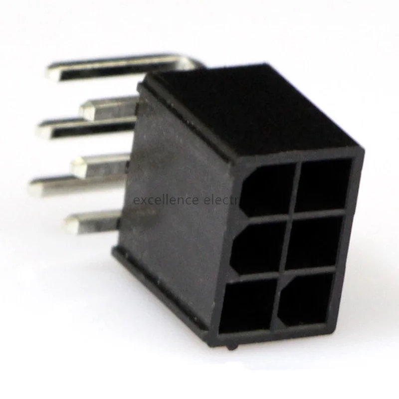 10pcs 5569 4.2mm Automotive Black Connector Right Angle Female 2*2/3/4/5/6/7/8/9/10/11/12 Pin for 5557 PC Graphics Card on Board