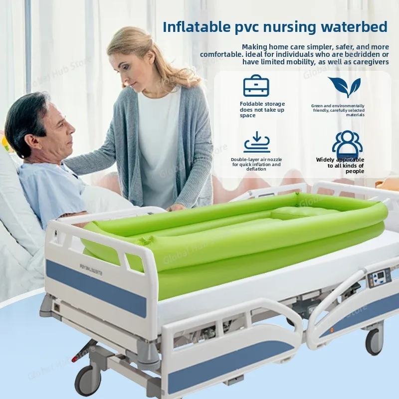 Elderly Care Inflatable Bath PVC Inflatable Bath for Bedridden Patients, Household Adult Bath Tub Bathtub