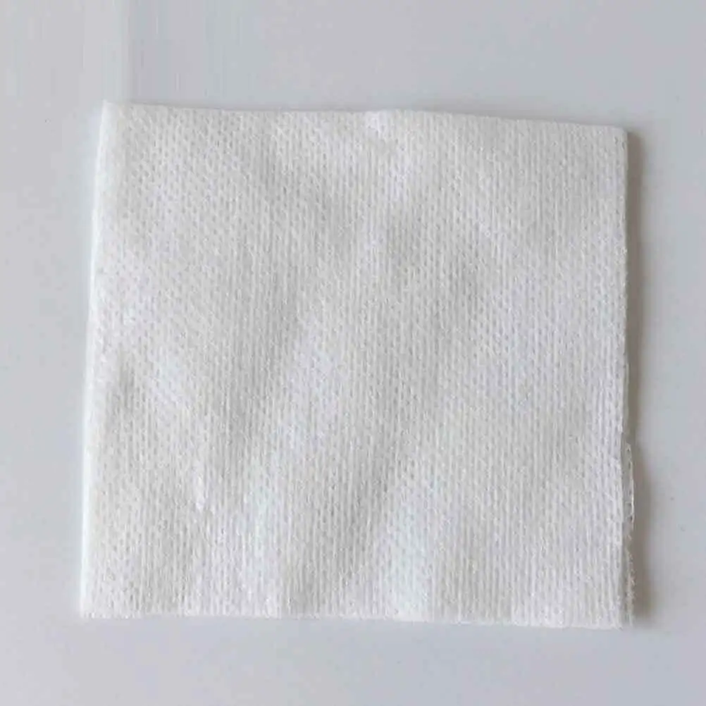 300 Stück Make-up-Entferner-Pads aus Vliesstoff, faltbar, weich, saugfähig, Gesichtsreinigungspads, Hautpflege-Werkzeuge für den Salon zu Hause, 10 cm