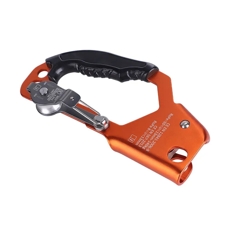 Climbing Right Hand pulley  Ascender Ascender Rope Handle Clamp for 8mm-13mm Rope Rock Climbing Equipment