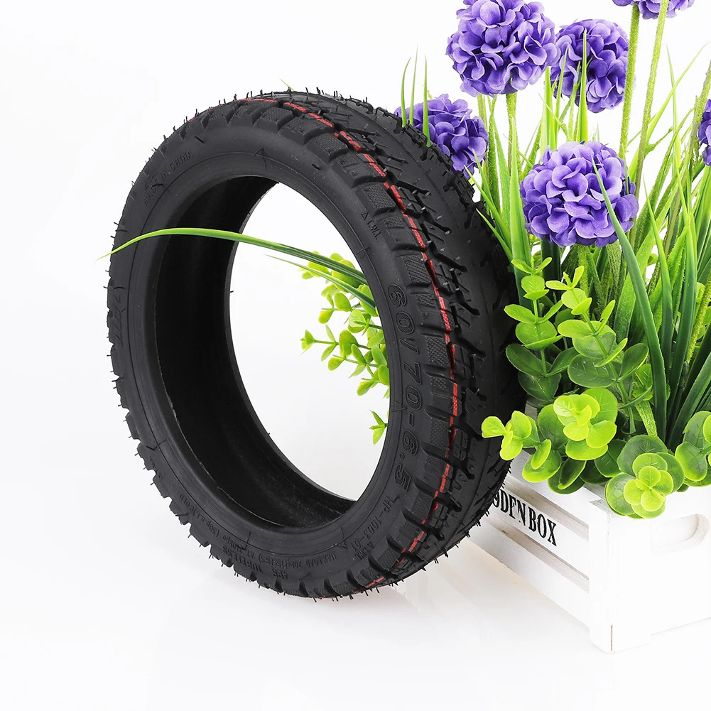 

Practical Tire Tires Tubeless 60/70-6.5 600g Accessories Black 10 Inch E-bike Part Electric Scooter Gas Nozzle